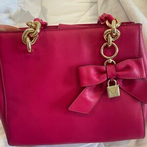 Michael Kors Pink and Gold bag